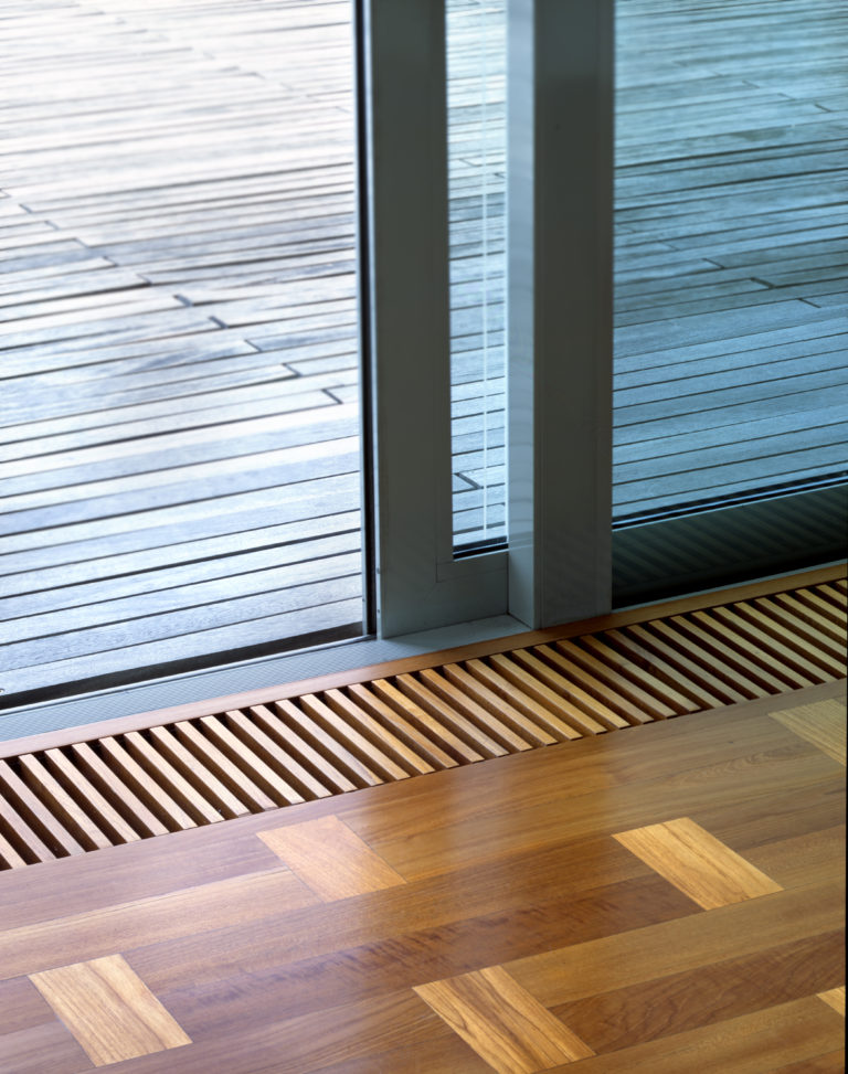 Schuco ASE60 sliding door low threshold